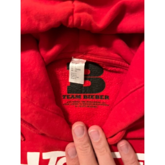 Justin Bieber Purpose‎ Tour Stadium Tour Concert Band Hoodie 2017 size Small - Picture 4 of 11